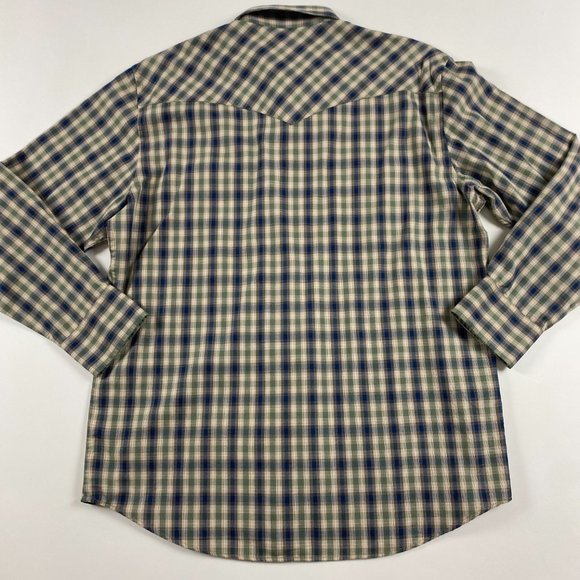 NWOT Pendleton Frontier Western Pearl Snap Shirt Mens Large Cotton Cowboy - Picture 3 of 13